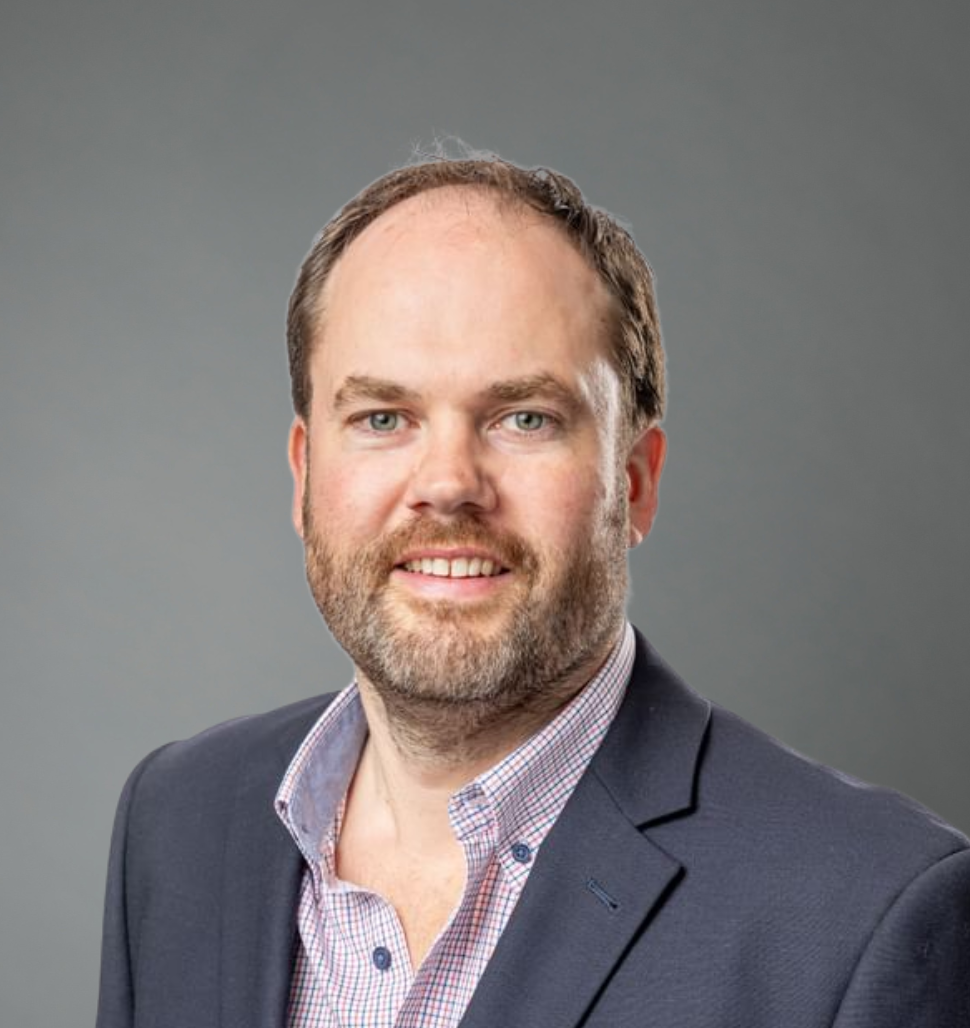 Ned Jeffery Grey Background